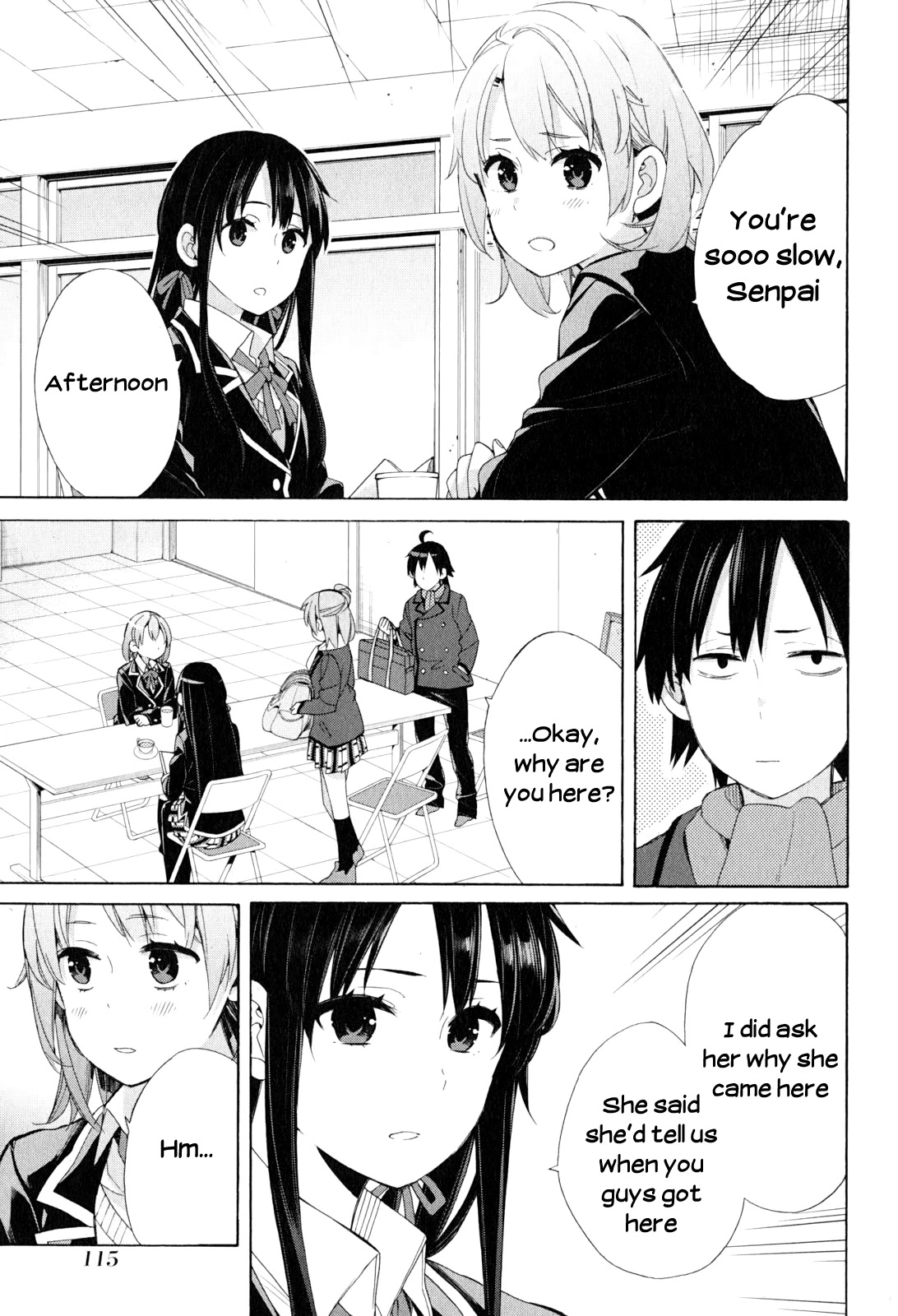 Yahari Ore no Seishun Rabukome wa Machigatte Iru. - Mougenroku Chapter 52 page 15 - Chapter 52