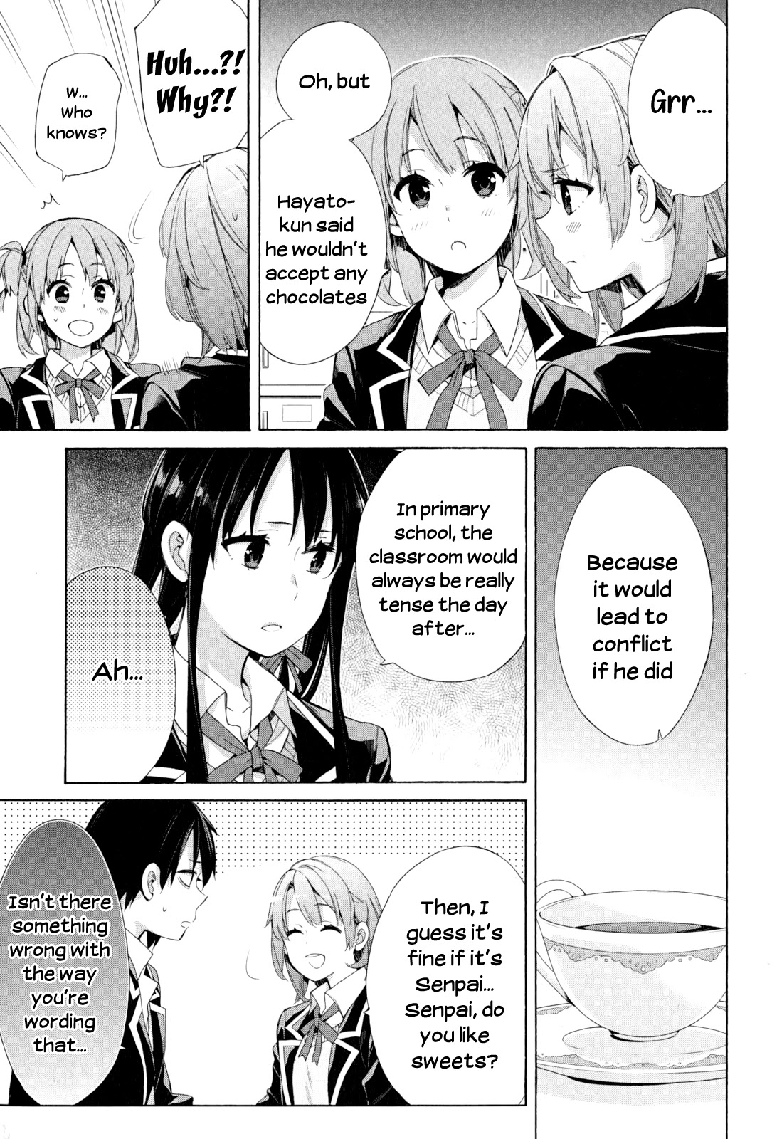Yahari Ore no Seishun Rabukome wa Machigatte Iru. - Mougenroku Chapter 52 page 17 - Chapter 52
