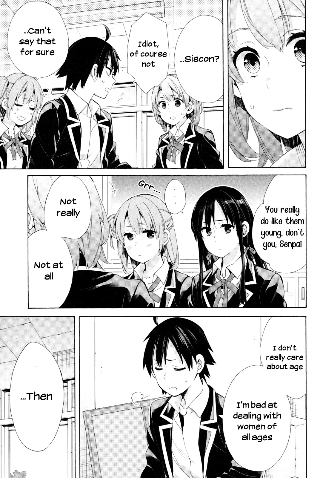 Yahari Ore no Seishun Rabukome wa Machigatte Iru. - Mougenroku Chapter 52 page 21 - Chapter 52