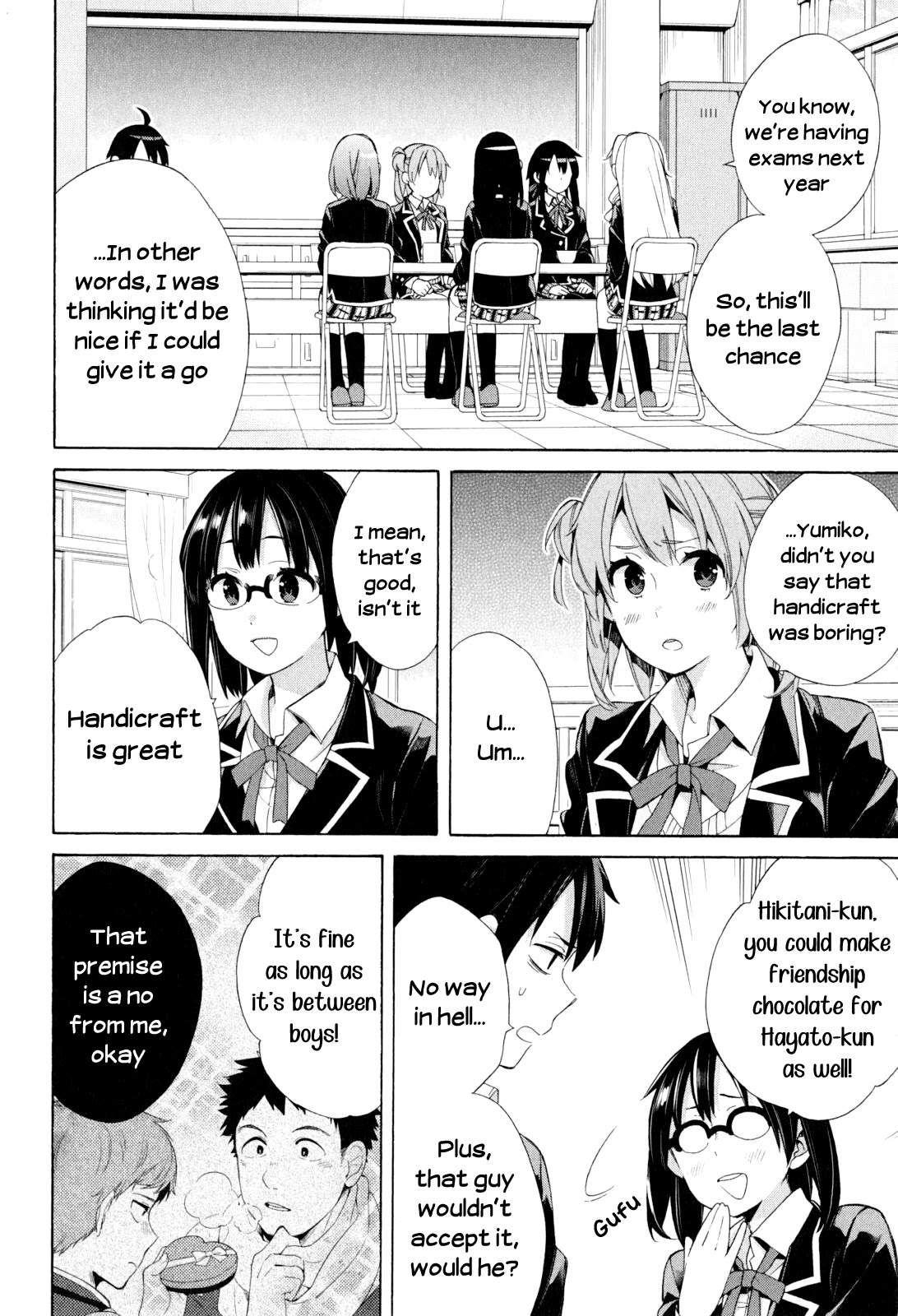 Yahari Ore no Seishun Rabukome wa Machigatte Iru. - Mougenroku Chapter 52 page 26 - Chapter 52