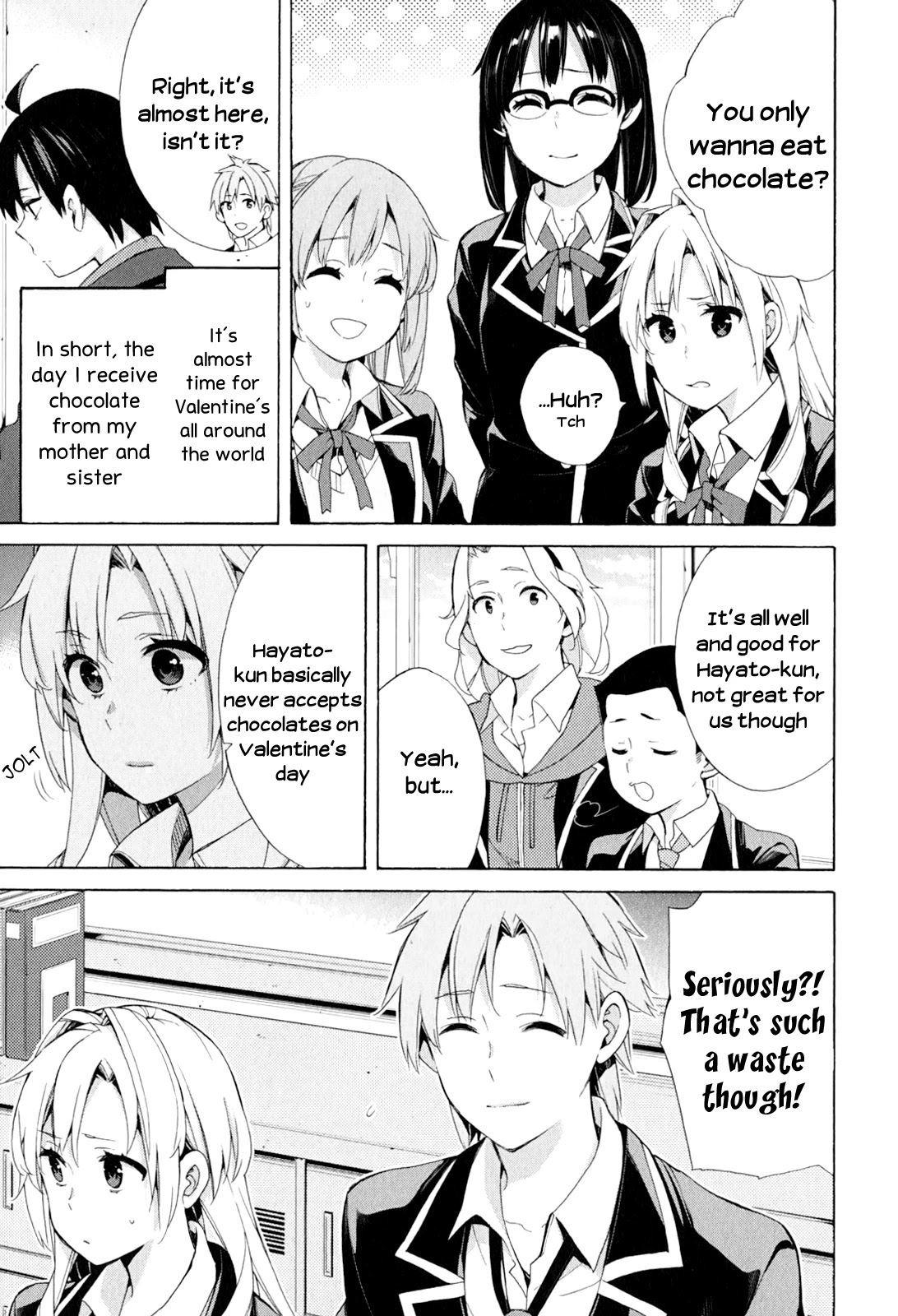 Yahari Ore no Seishun Rabukome wa Machigatte Iru. - Mougenroku Chapter 52 page 7 - Chapter 52