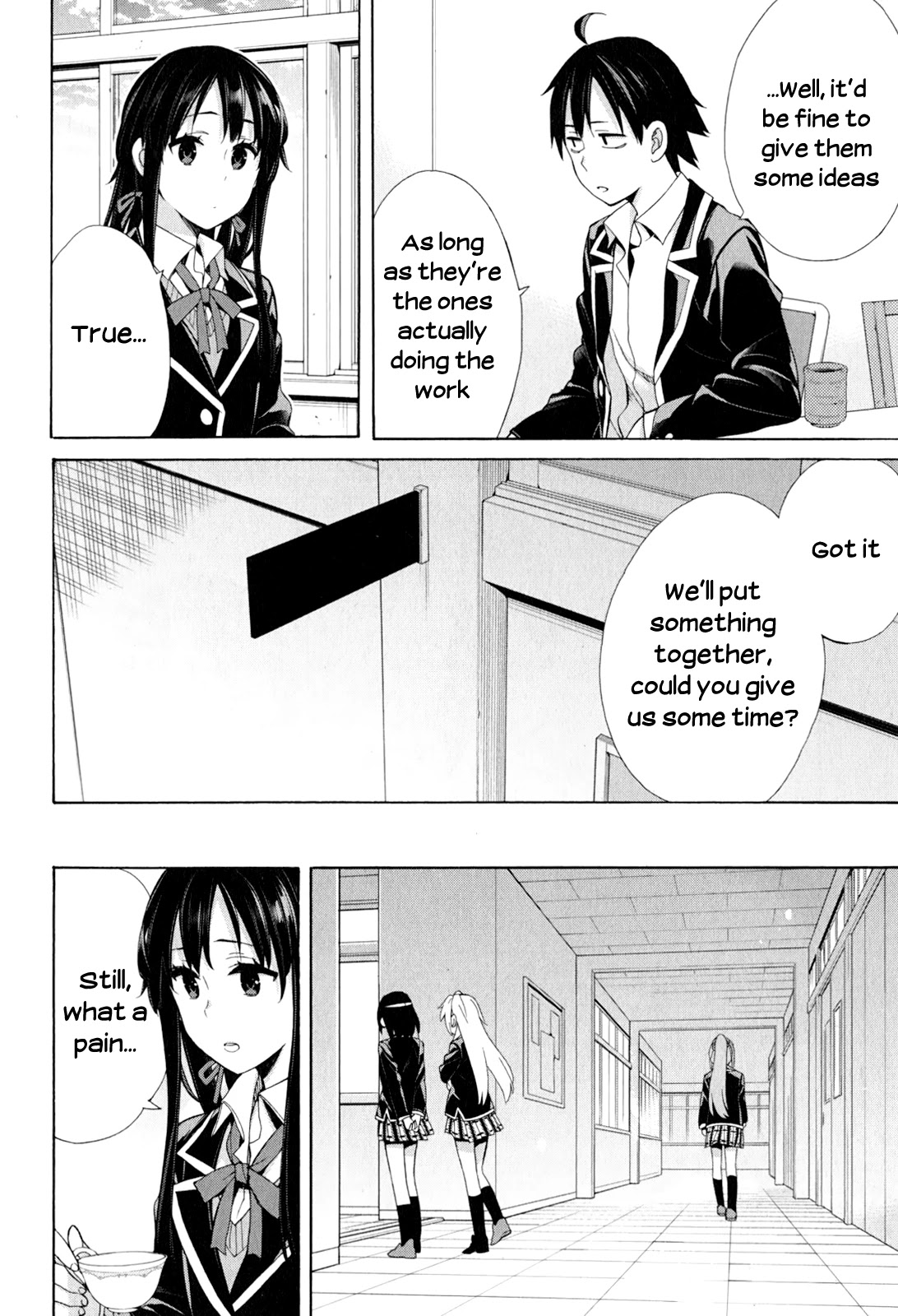 Yahari Ore no Seishun Rabukome wa Machigatte Iru. - Mougenroku Chapter 53 page 10 - Chapter 53