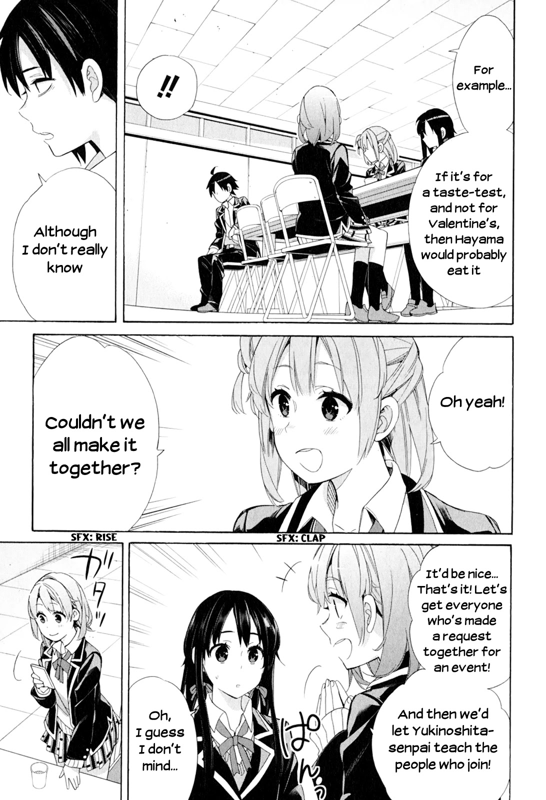 Yahari Ore no Seishun Rabukome wa Machigatte Iru. - Mougenroku Chapter 53 page 13 - Chapter 53