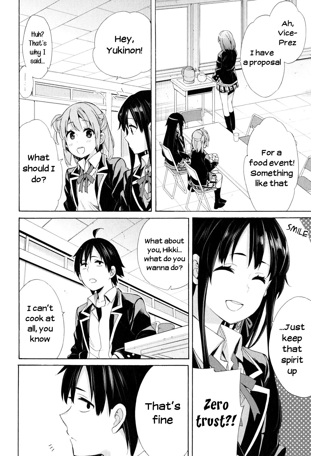 Yahari Ore no Seishun Rabukome wa Machigatte Iru. - Mougenroku Chapter 53 page 14 - Chapter 53
