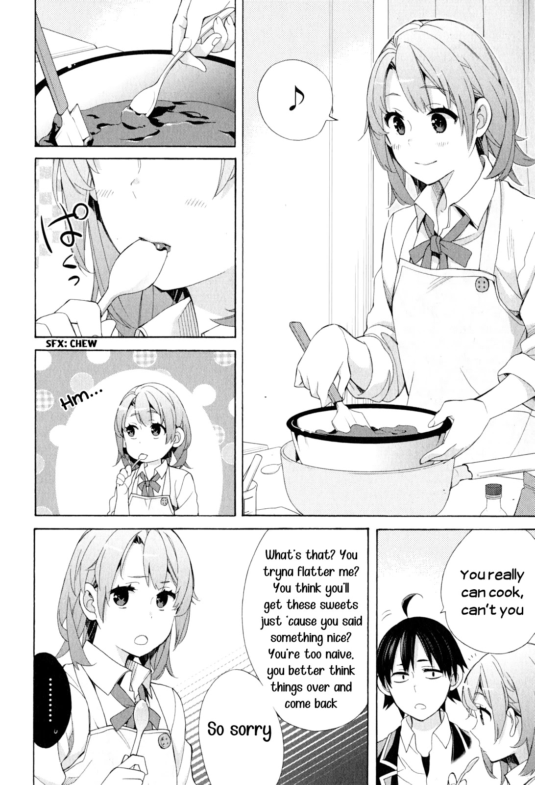 Yahari Ore no Seishun Rabukome wa Machigatte Iru. - Mougenroku Chapter 53 page 28 - Chapter 53