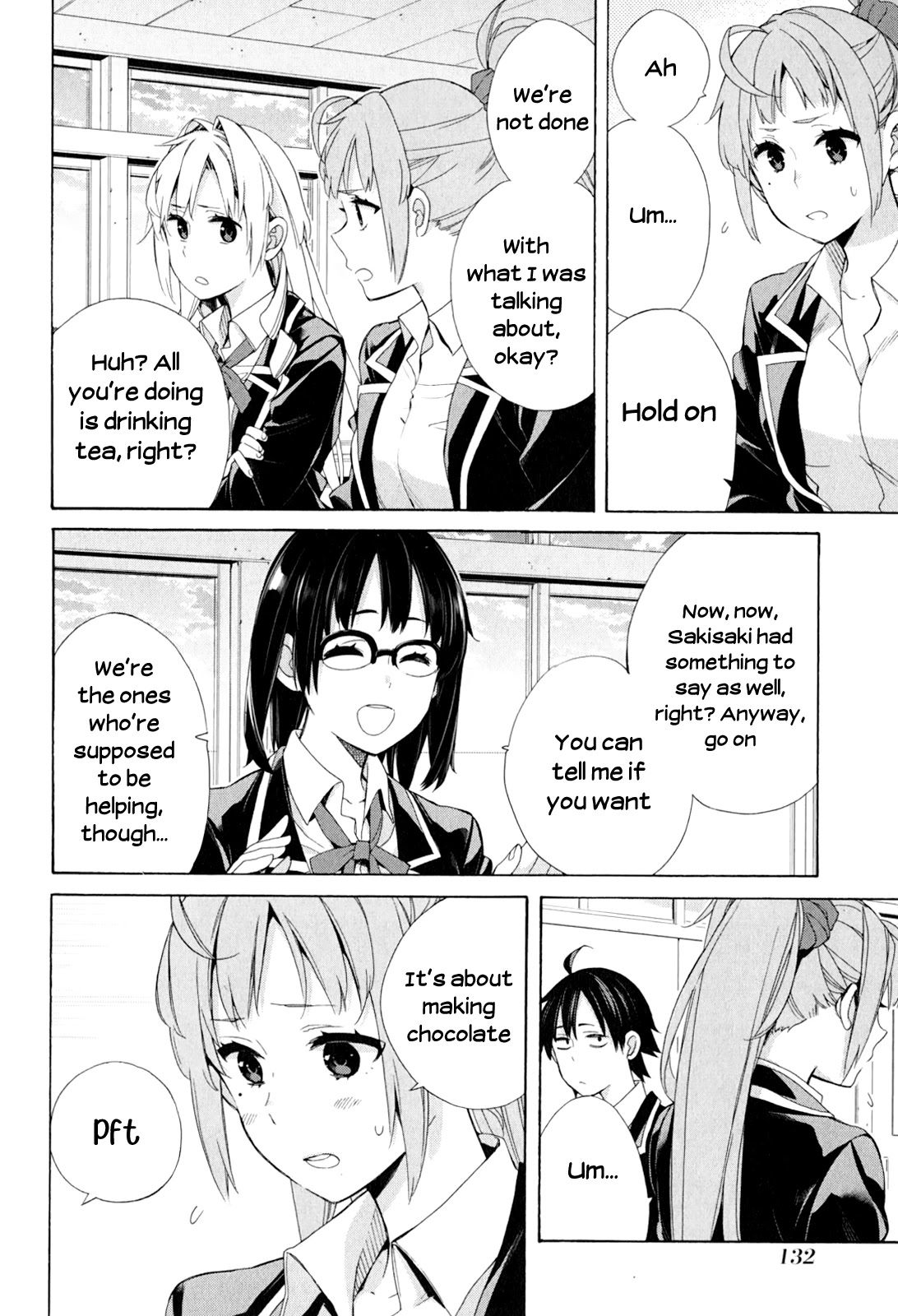 Yahari Ore no Seishun Rabukome wa Machigatte Iru. - Mougenroku Chapter 53 page 4 - Chapter 53