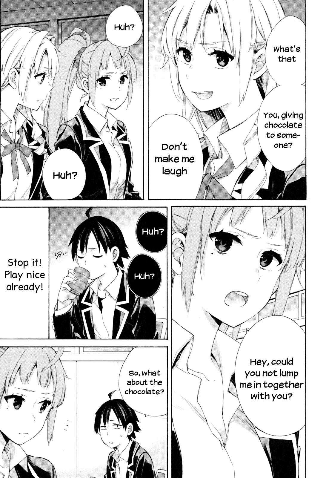 Yahari Ore no Seishun Rabukome wa Machigatte Iru. - Mougenroku Chapter 53 page 5 - Chapter 53
