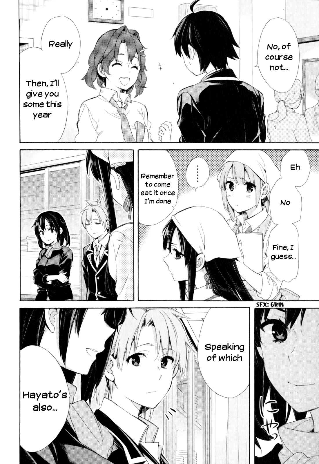 Yahari Ore no Seishun Rabukome wa Machigatte Iru. - Mougenroku Chapter 54 page 12 - Chapter 54