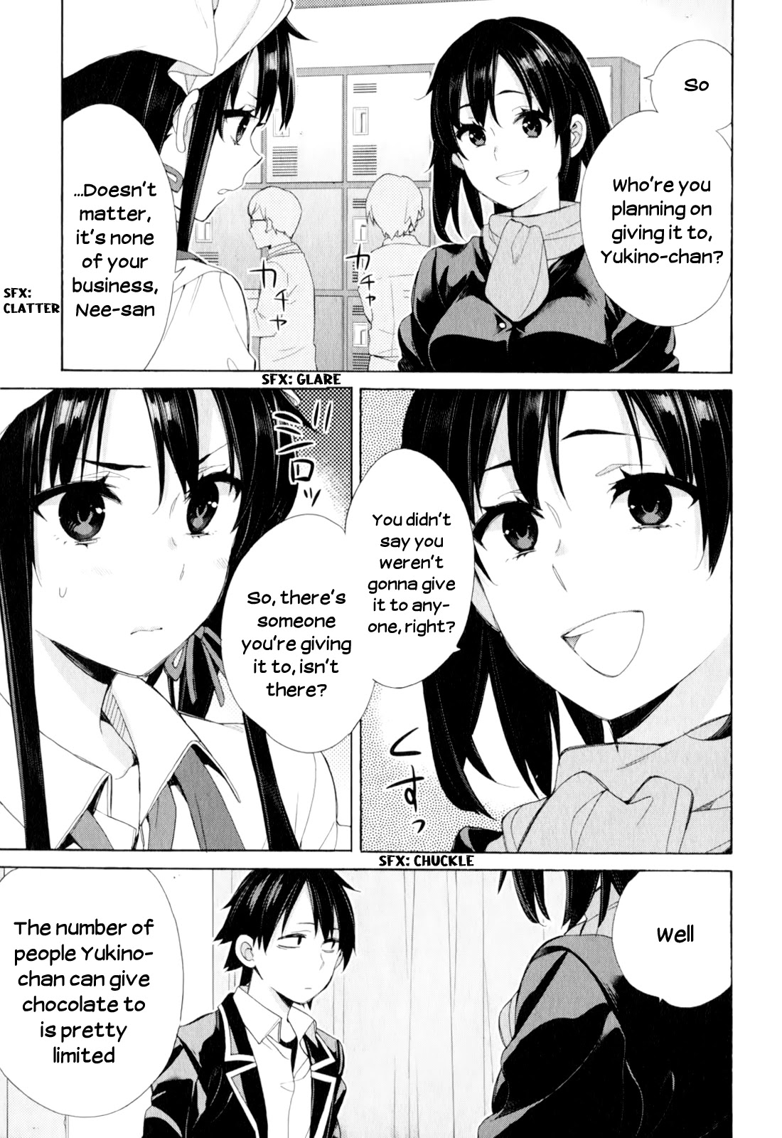 Yahari Ore no Seishun Rabukome wa Machigatte Iru. - Mougenroku Chapter 54 page 15 - Chapter 54