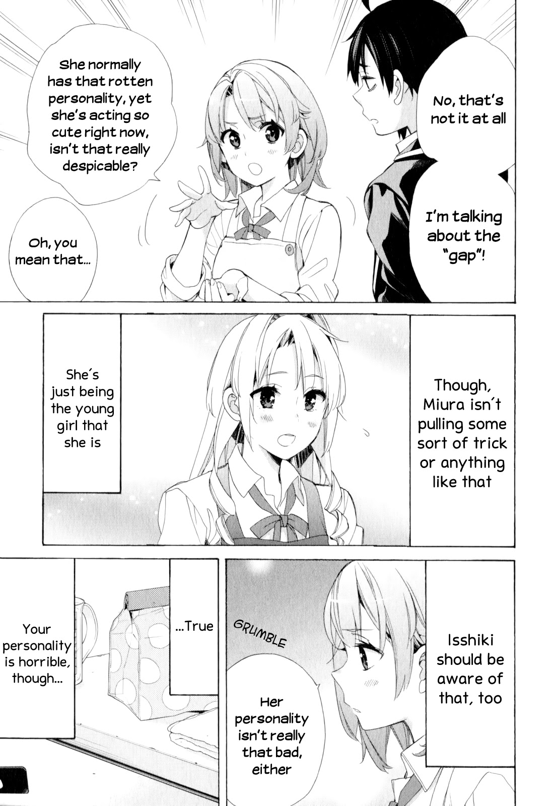 Yahari Ore no Seishun Rabukome wa Machigatte Iru. - Mougenroku Chapter 54 page 25 - Chapter 54