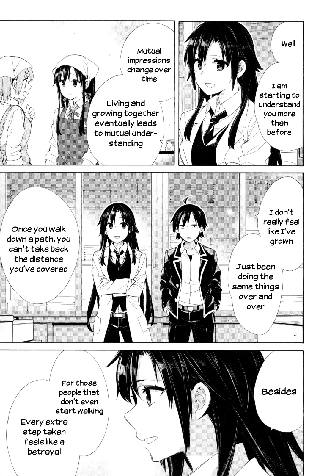 Yahari Ore no Seishun Rabukome wa Machigatte Iru. - Mougenroku Chapter 54 page 29 - Chapter 54