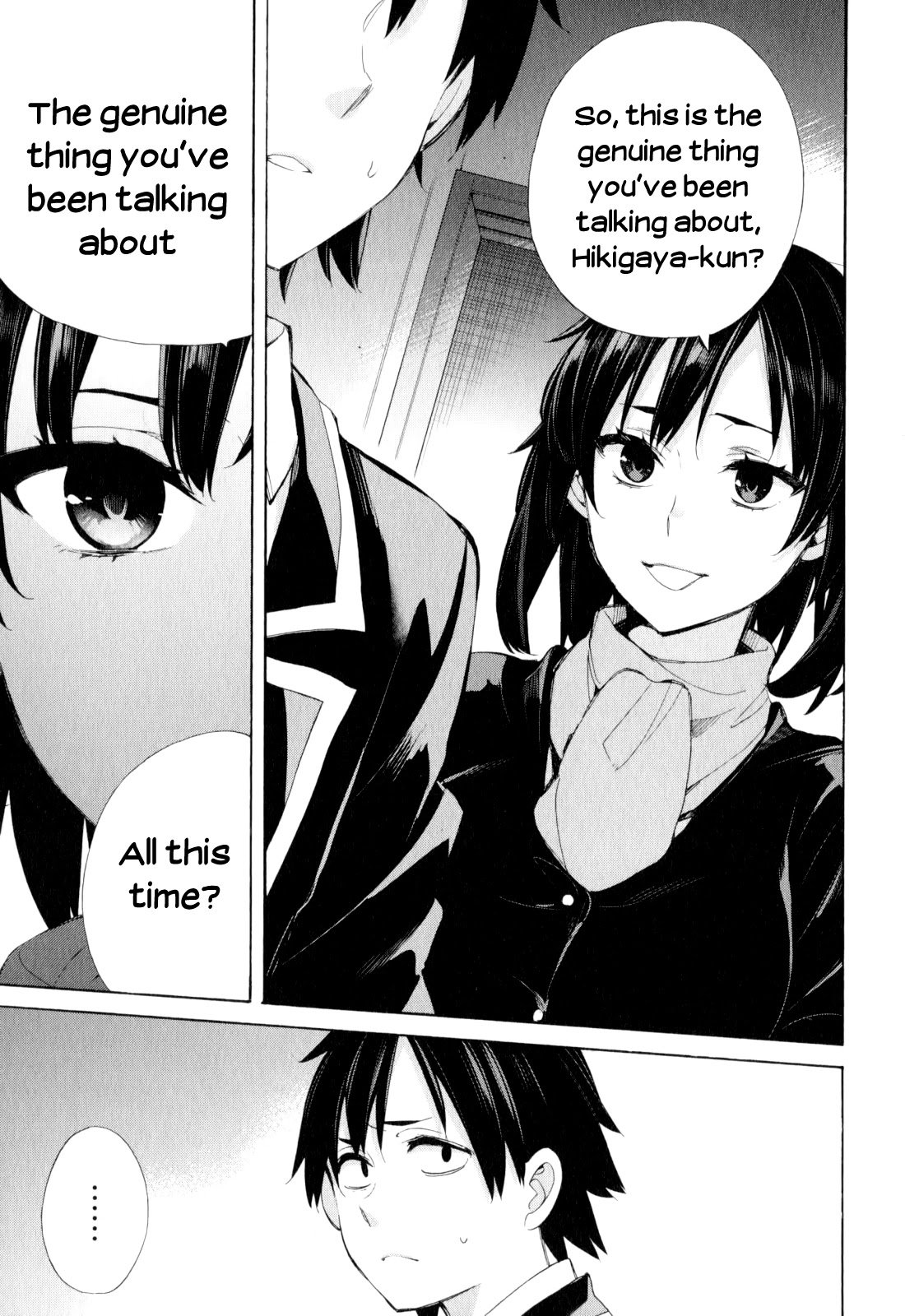 Yahari Ore no Seishun Rabukome wa Machigatte Iru. - Mougenroku Chapter 54 page 35 - Chapter 54