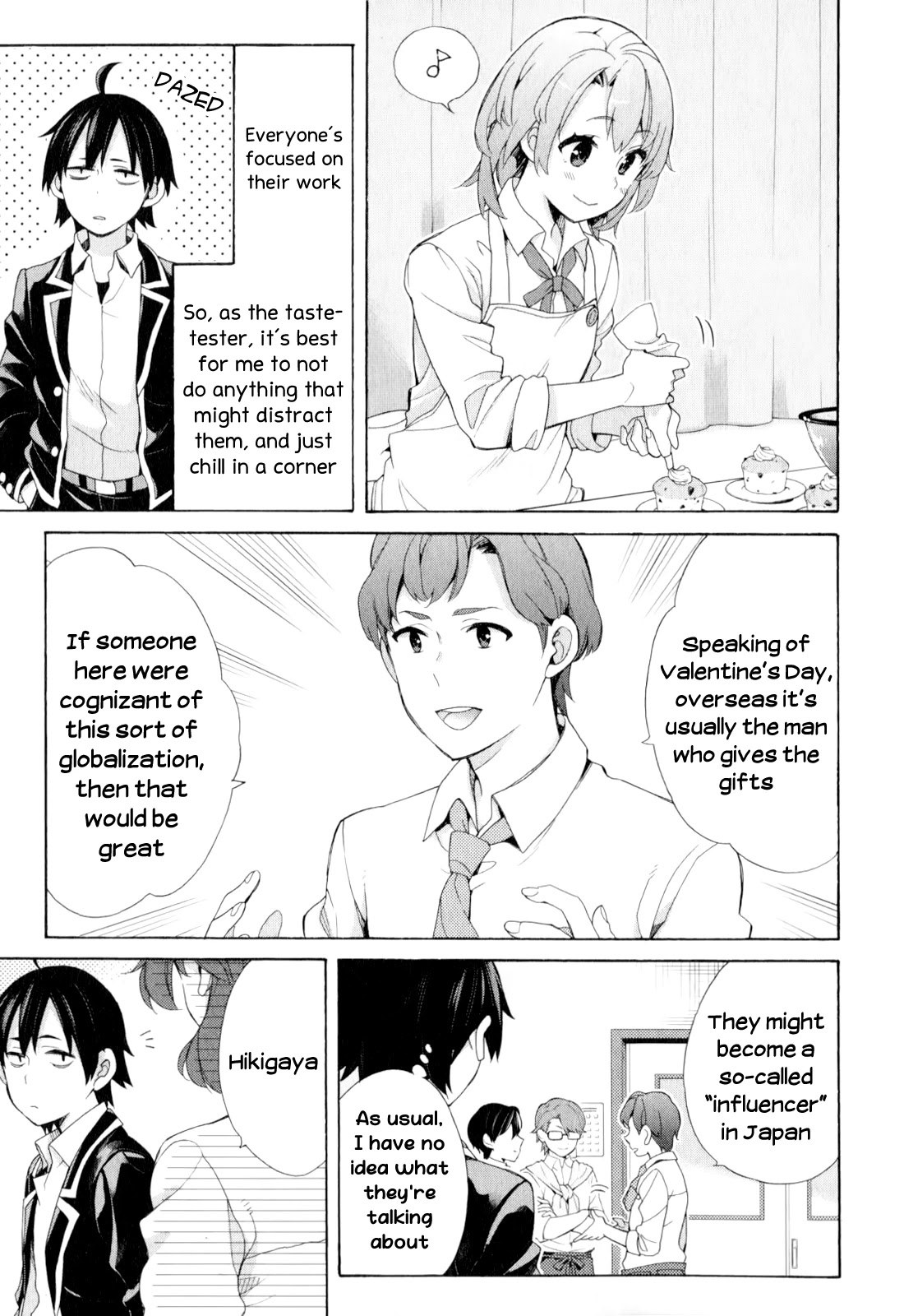 Yahari Ore no Seishun Rabukome wa Machigatte Iru. - Mougenroku Chapter 54 page 9 - Chapter 54