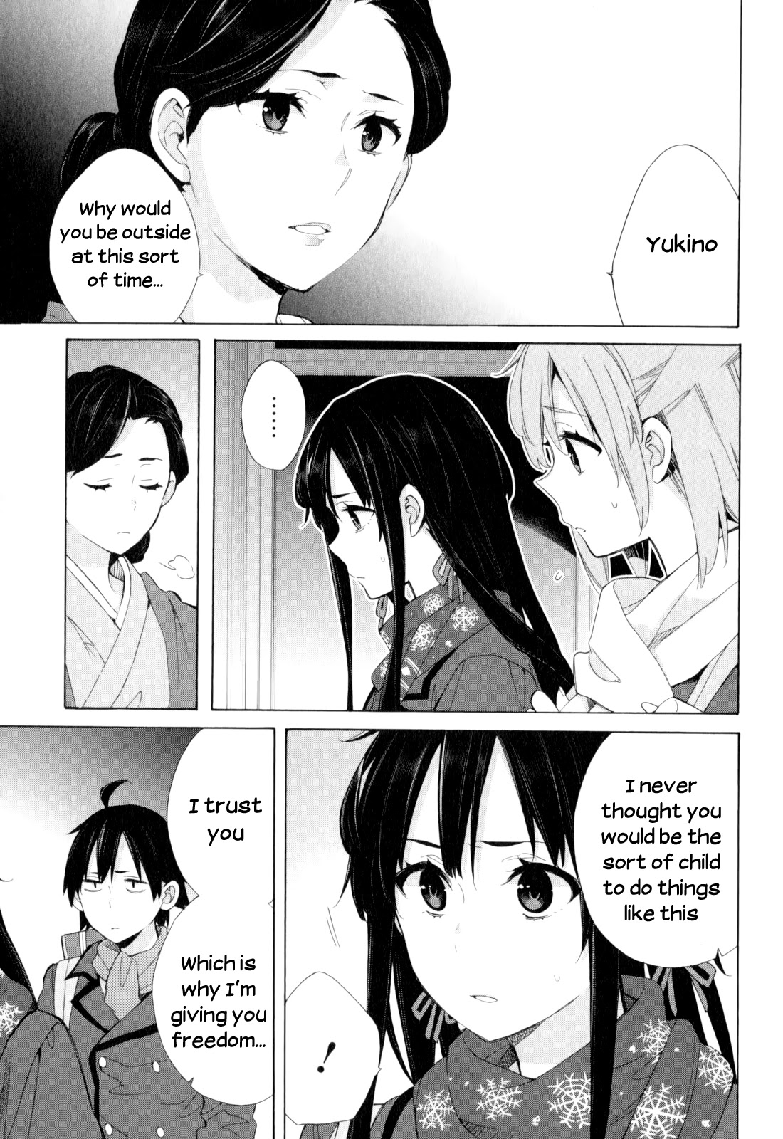 Yahari Ore no Seishun Rabukome wa Machigatte Iru. - Mougenroku Chapter 55 page 17 - Chapter 55