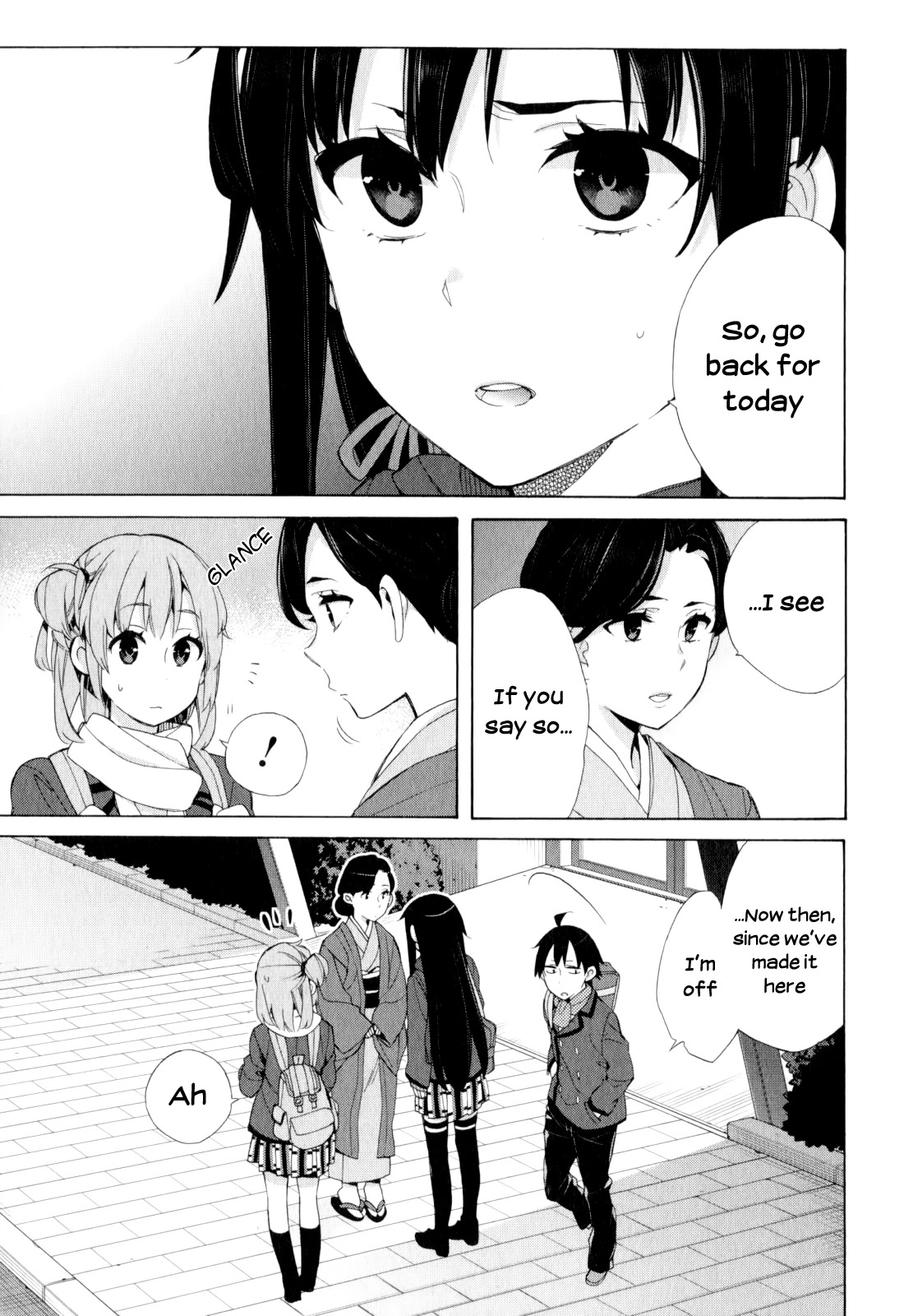 Yahari Ore no Seishun Rabukome wa Machigatte Iru. - Mougenroku Chapter 55 page 21 - Chapter 55
