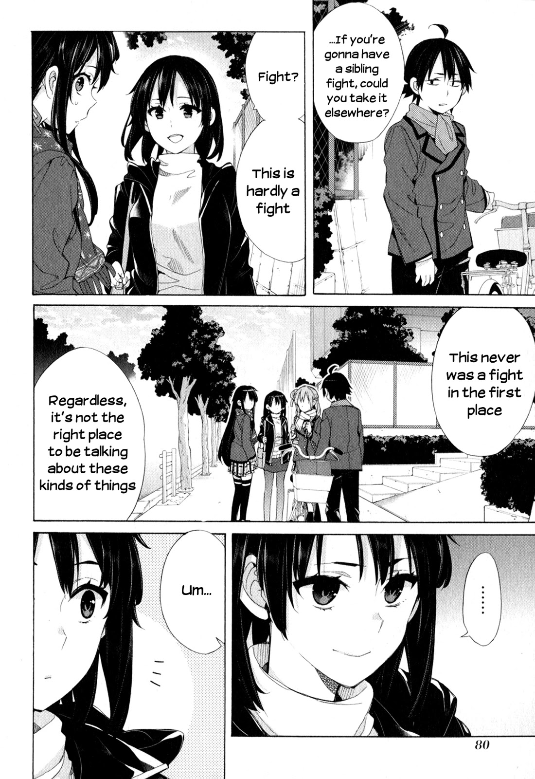 Yahari Ore no Seishun Rabukome wa Machigatte Iru. - Mougenroku Chapter 56 page 18 - Chapter 56