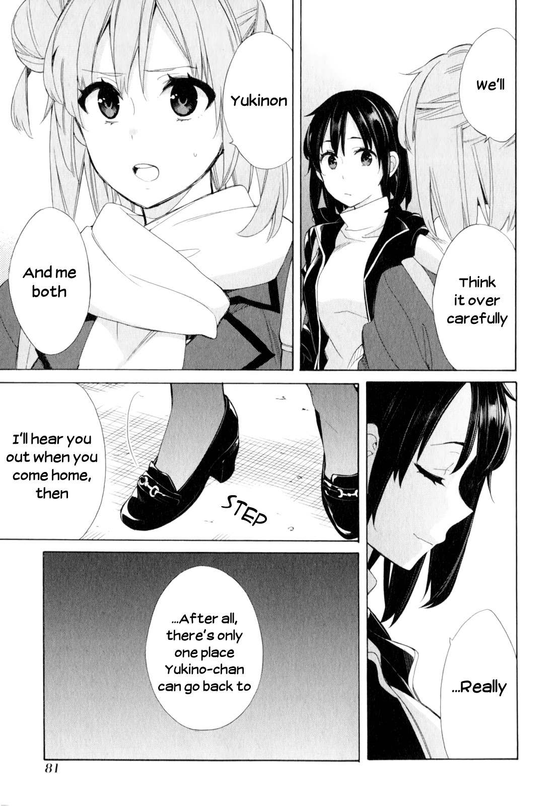 Yahari Ore no Seishun Rabukome wa Machigatte Iru. - Mougenroku Chapter 56 page 19 - Chapter 56