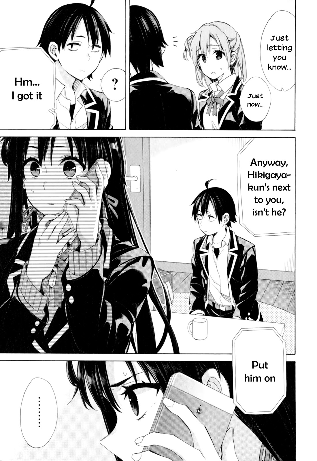 Yahari Ore no Seishun Rabukome wa Machigatte Iru. - Mougenroku Chapter 56 page 27 - Chapter 56