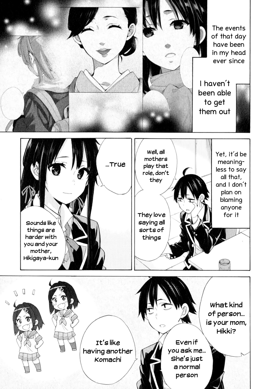 Yahari Ore no Seishun Rabukome wa Machigatte Iru. - Mougenroku Chapter 56 page 3 - Chapter 56