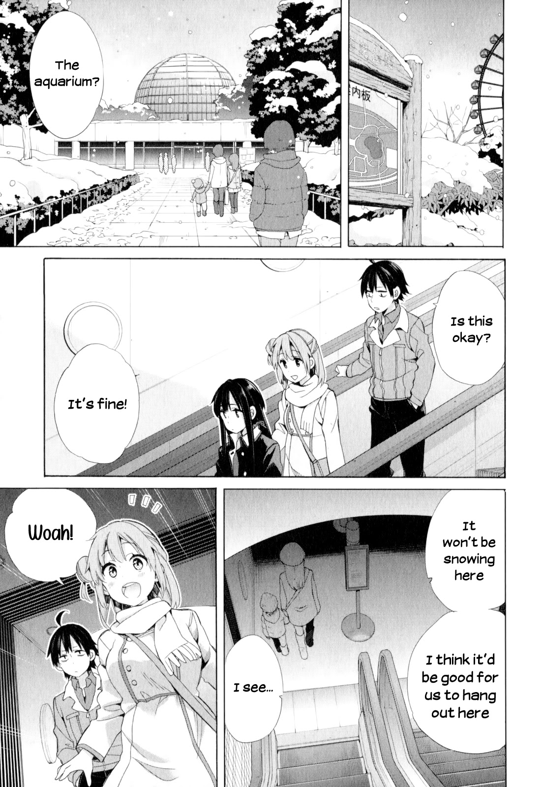 Yahari Ore no Seishun Rabukome wa Machigatte Iru. - Mougenroku Chapter 57 page 17 - Chapter 57