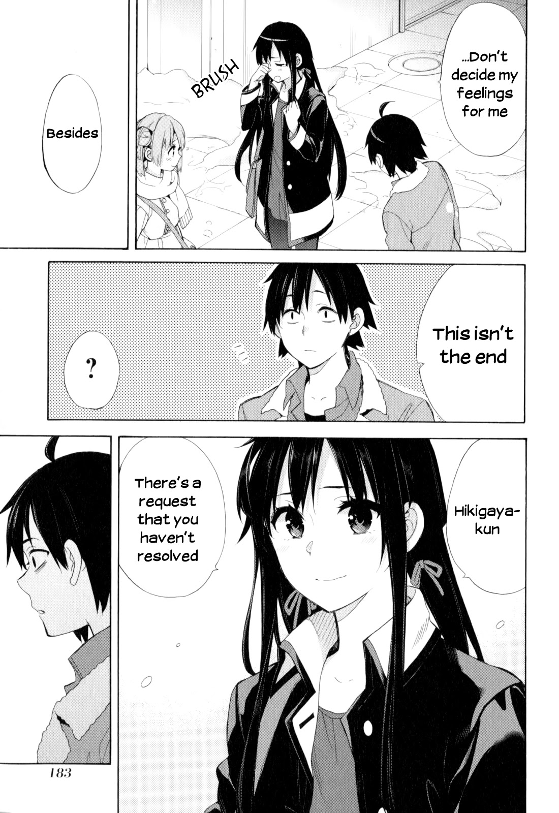 Yahari Ore no Seishun Rabukome wa Machigatte Iru. - Mougenroku Chapter 59 page 27 - Chapter 59
