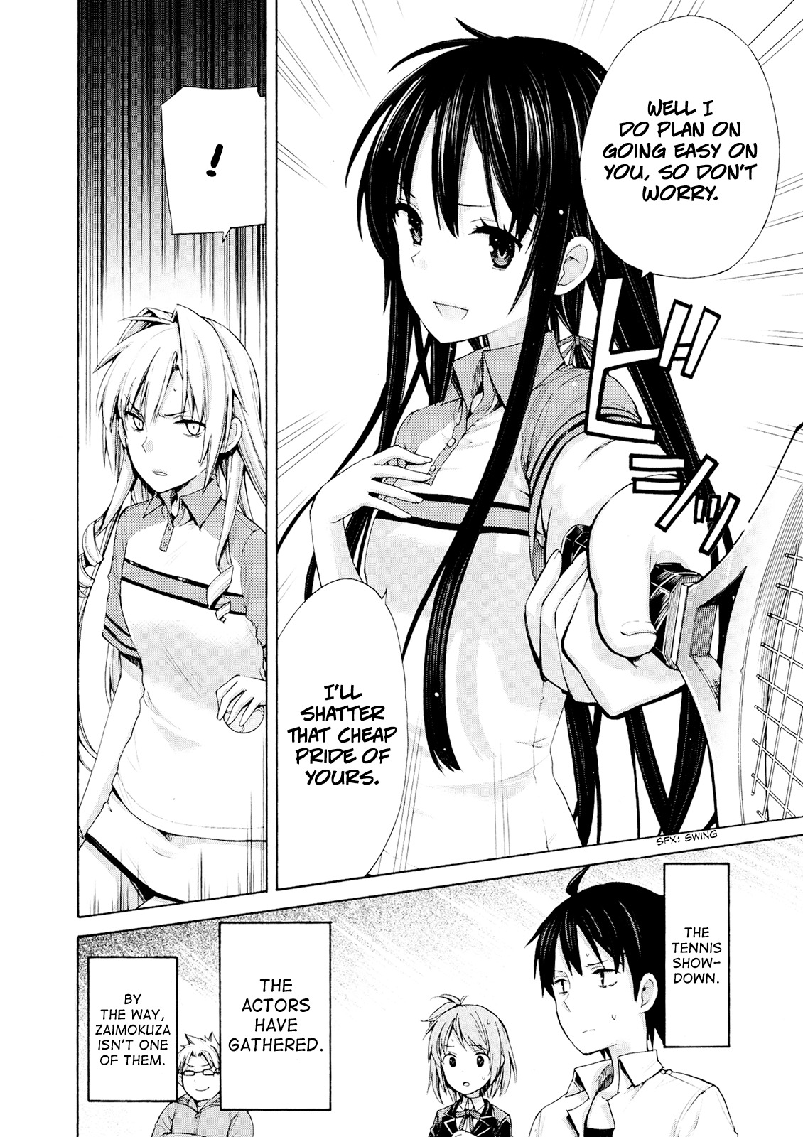 Yahari Ore no Seishun Rabukome wa Machigatte Iru. - Mougenroku Chapter 6 page 33 - Chapter 6