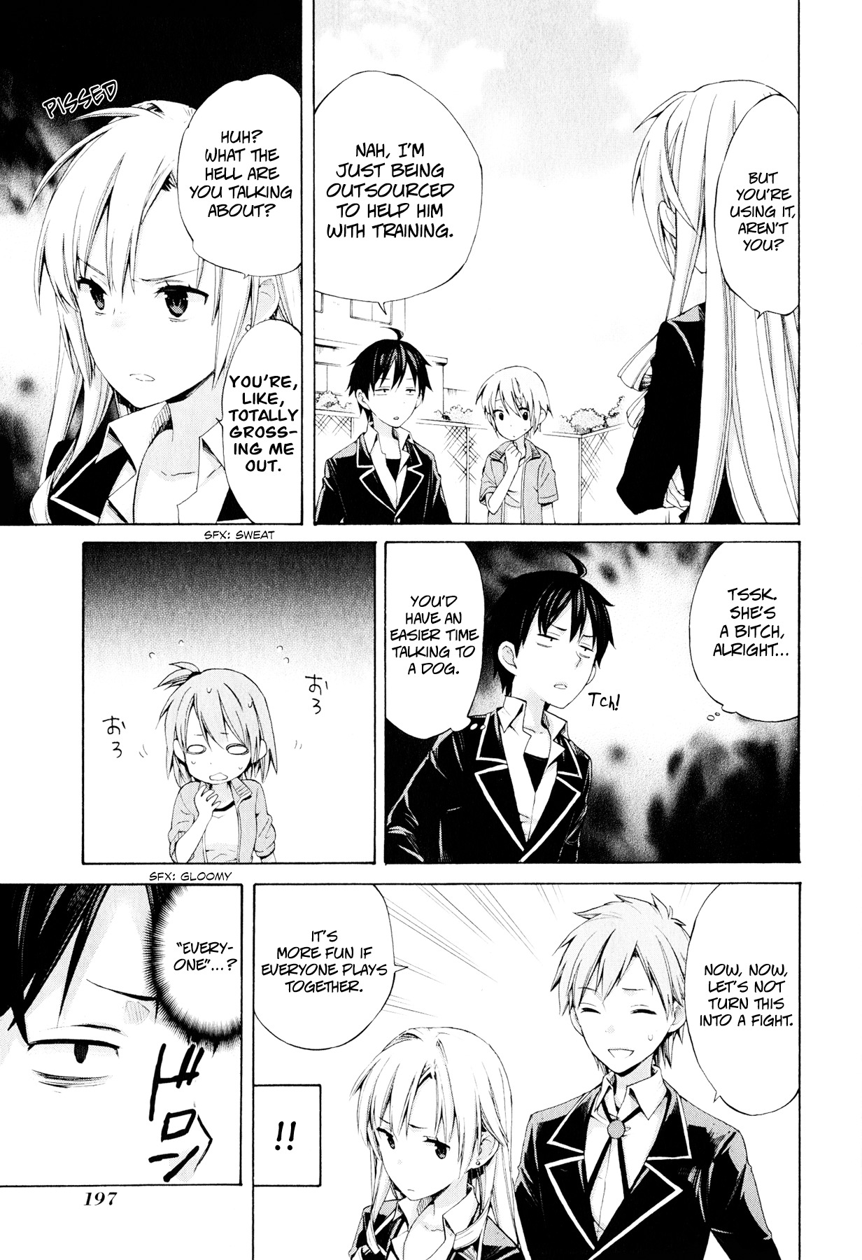 Yahari Ore no Seishun Rabukome wa Machigatte Iru. - Mougenroku Chapter 6 page 4 - Chapter 6