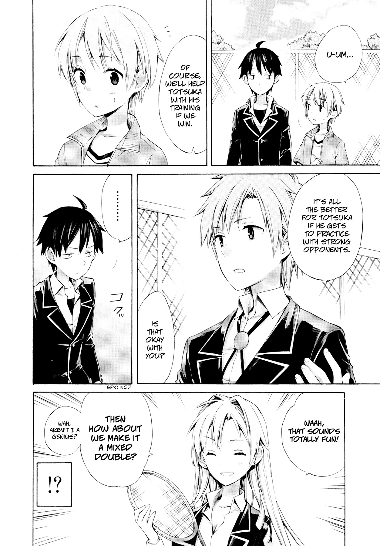 Yahari Ore no Seishun Rabukome wa Machigatte Iru. - Mougenroku Chapter 6 page 9 - Chapter 6