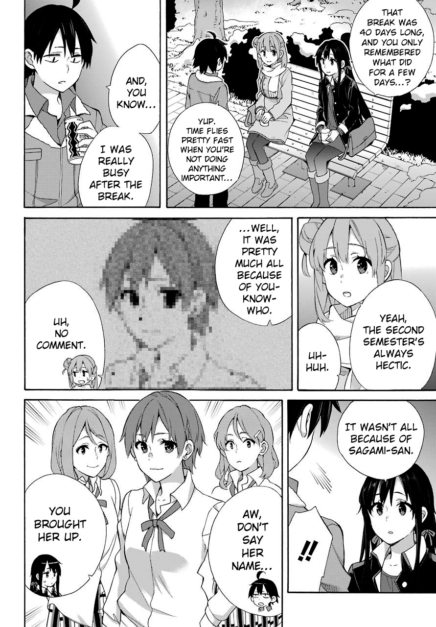 Yahari Ore no Seishun Rabukome wa Machigatte Iru. - Mougenroku Chapter 60 page 11 - Chapter 60