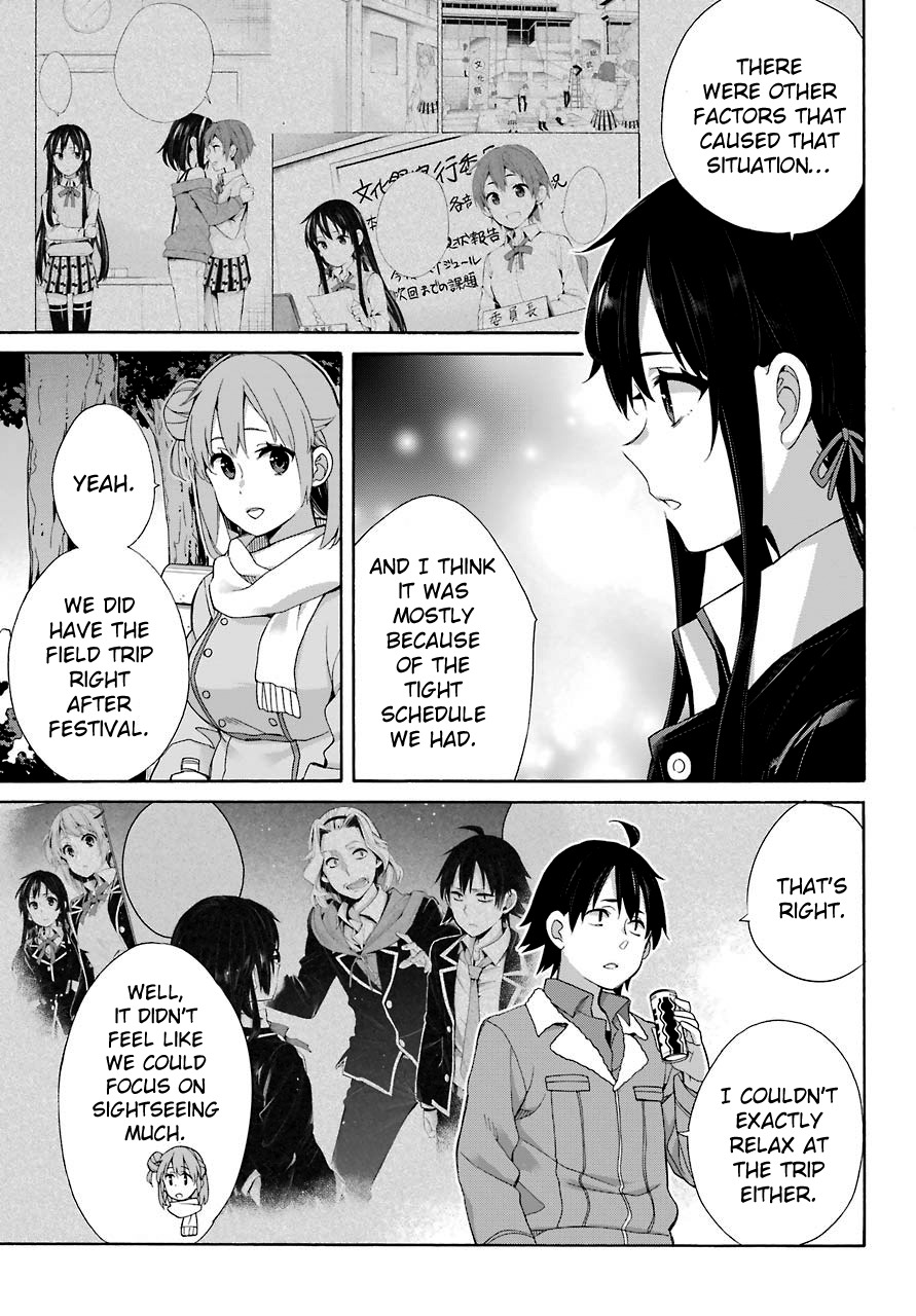 Yahari Ore no Seishun Rabukome wa Machigatte Iru. - Mougenroku Chapter 60 page 12 - Chapter 60