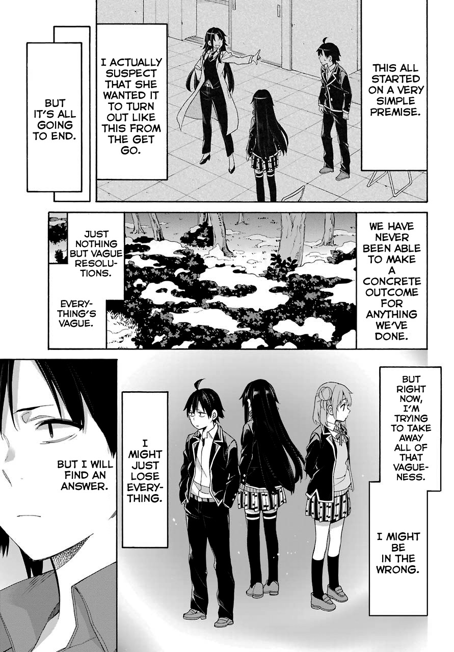 Yahari Ore no Seishun Rabukome wa Machigatte Iru. - Mougenroku Chapter 60 page 20 - Chapter 60
