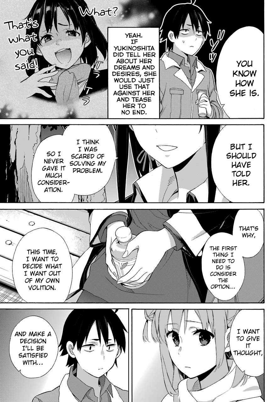 Yahari Ore no Seishun Rabukome wa Machigatte Iru. - Mougenroku Chapter 60 page 30 - Chapter 60