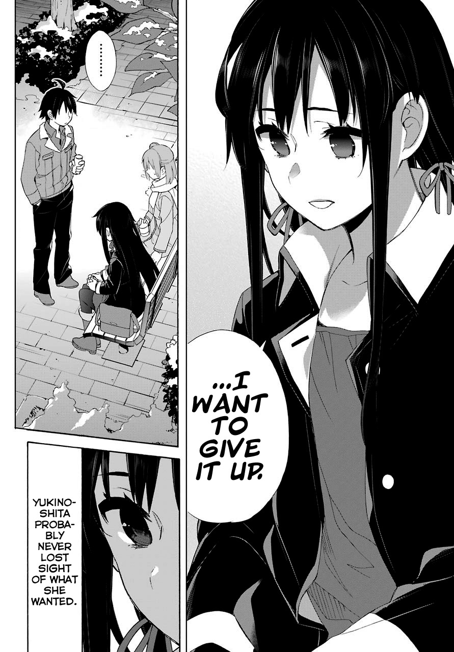 Yahari Ore no Seishun Rabukome wa Machigatte Iru. - Mougenroku Chapter 60 page 31 - Chapter 60