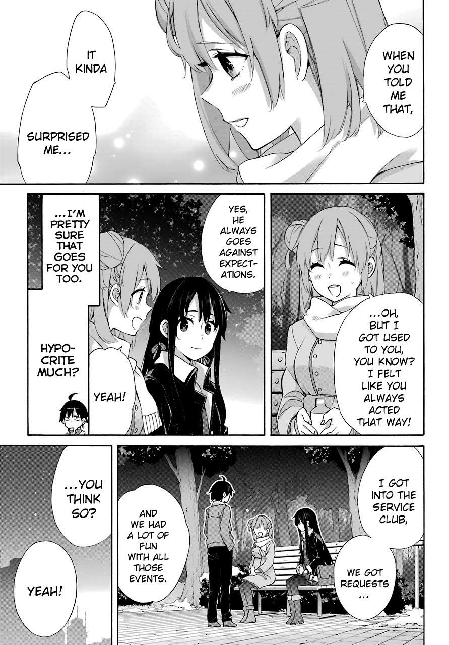 Yahari Ore no Seishun Rabukome wa Machigatte Iru. - Mougenroku Chapter 60 page 8 - Chapter 60