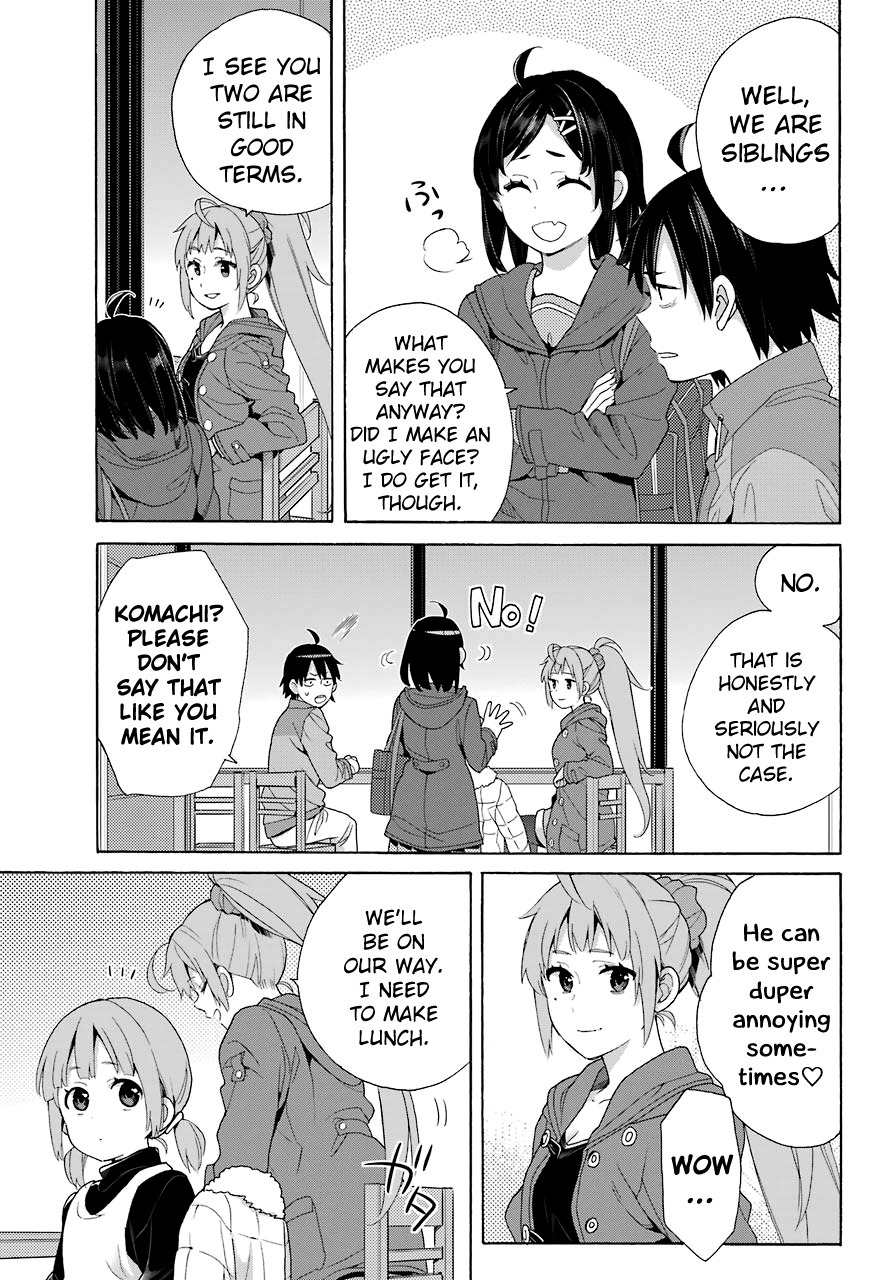 Yahari Ore no Seishun Rabukome wa Machigatte Iru. - Mougenroku Chapter 63 page 15 - Chapter 63