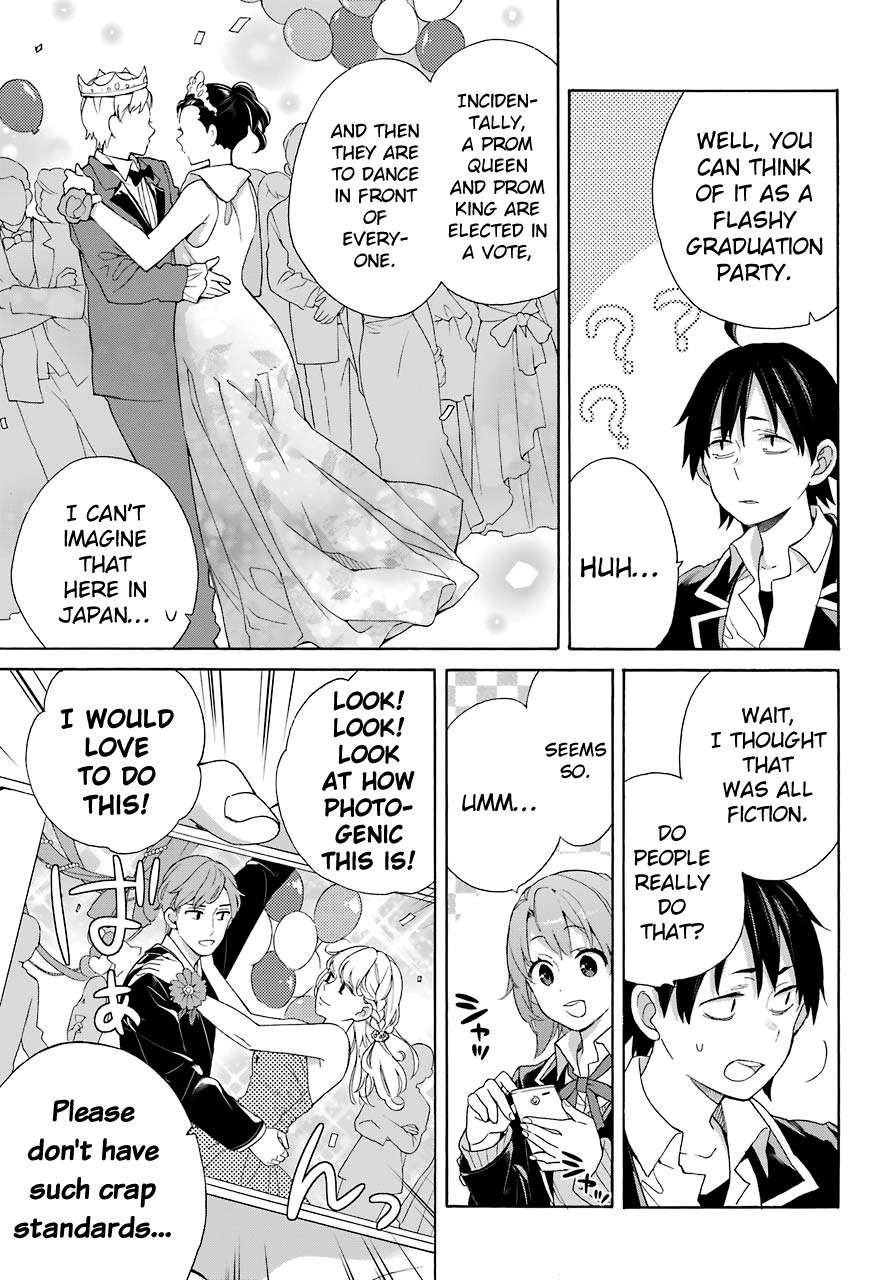 Yahari Ore no Seishun Rabukome wa Machigatte Iru. - Mougenroku Chapter 65 page 12 - Chapter 65