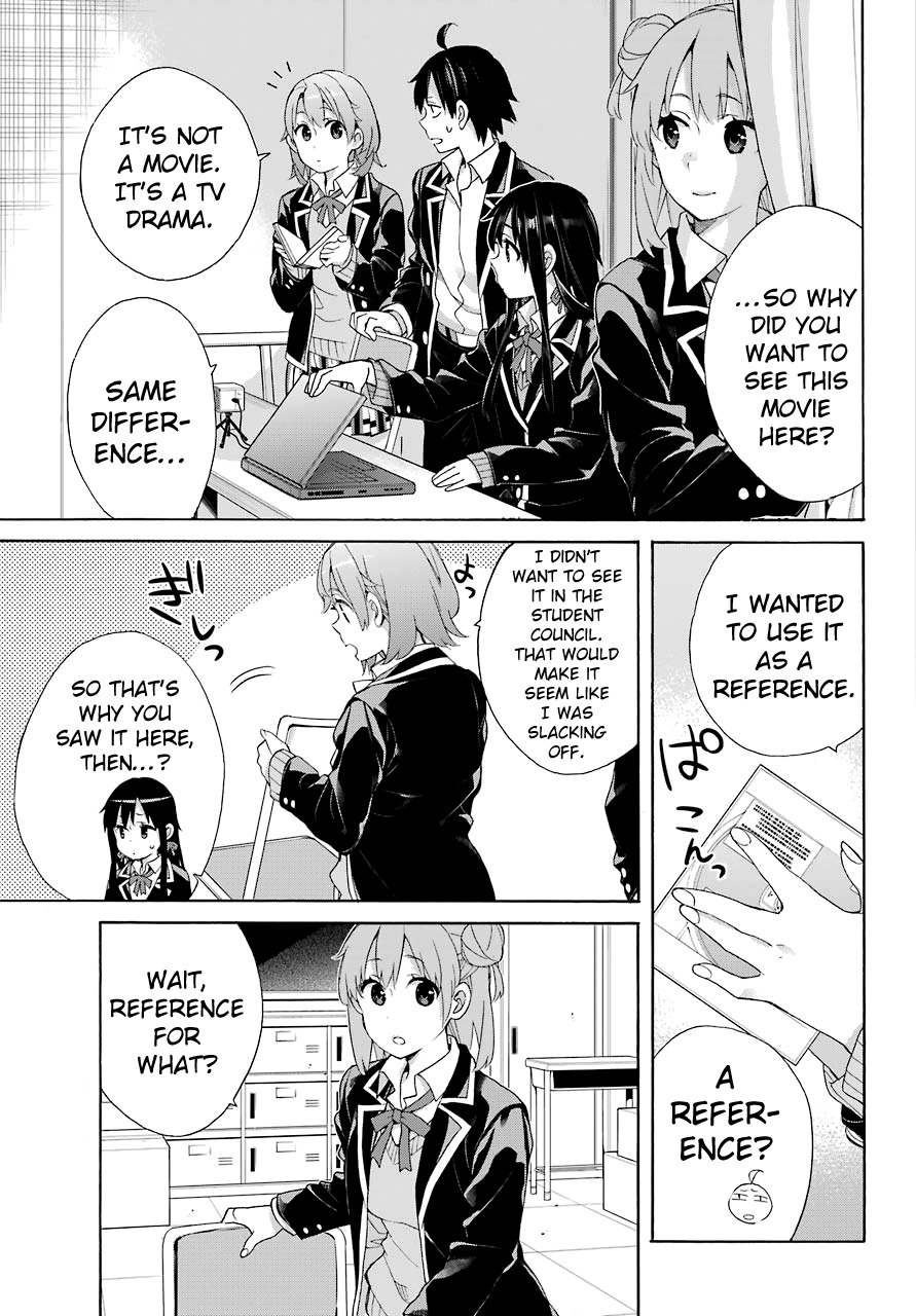 Yahari Ore no Seishun Rabukome wa Machigatte Iru. - Mougenroku Chapter 65 page 8 - Chapter 65
