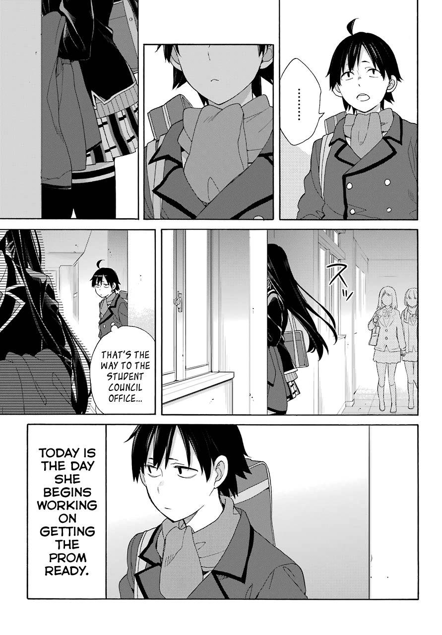 Yahari Ore no Seishun Rabukome wa Machigatte Iru. - Mougenroku Chapter 66 page 17 - Chapter 66