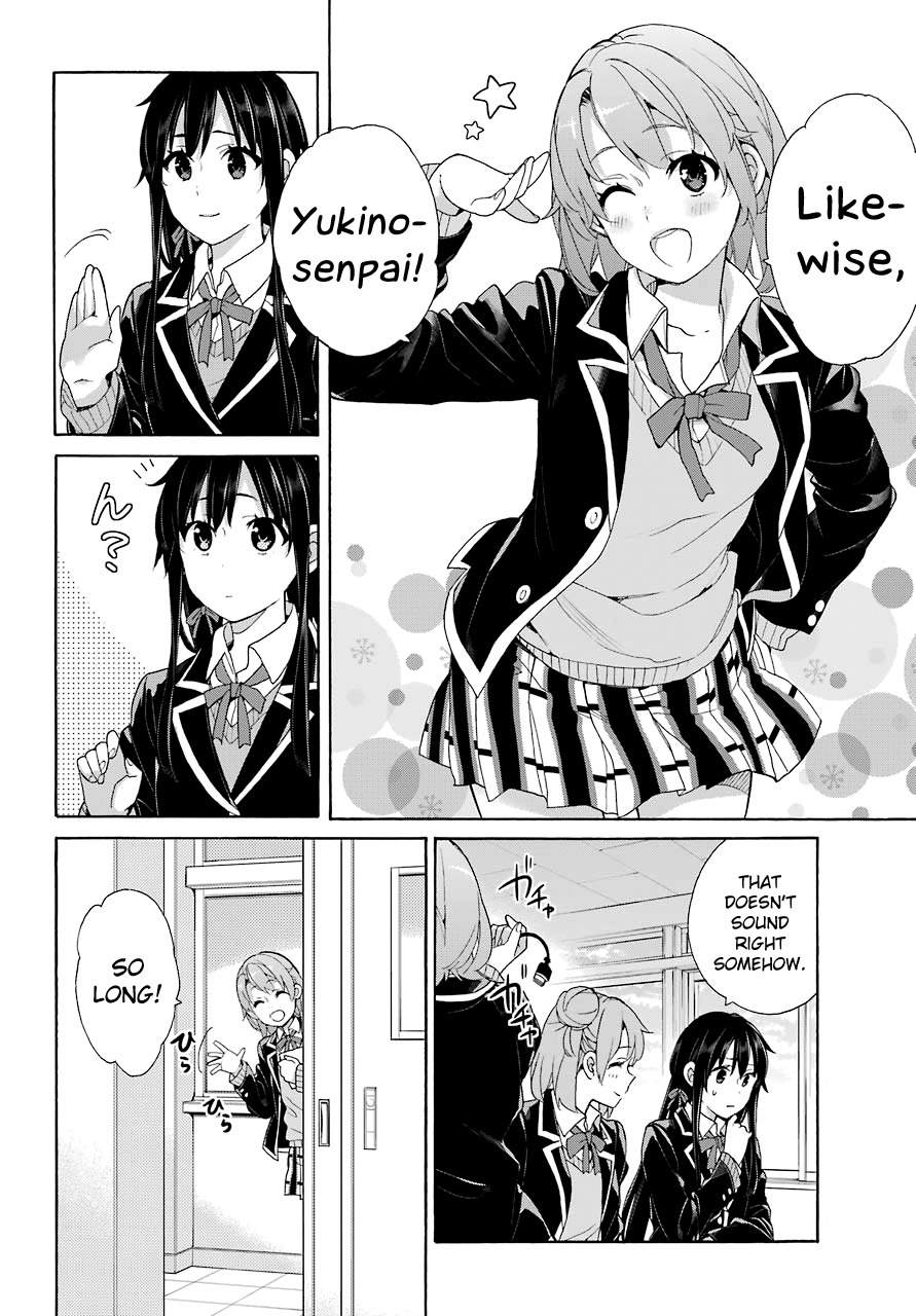 Yahari Ore no Seishun Rabukome wa Machigatte Iru. - Mougenroku Chapter 66 page 8 - Chapter 66