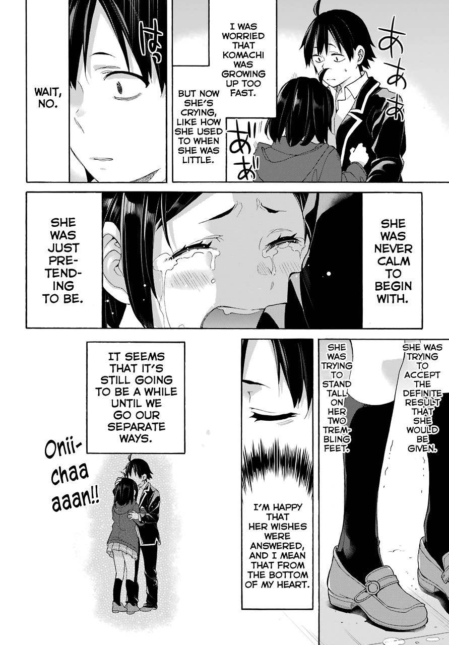 Yahari Ore no Seishun Rabukome wa Machigatte Iru. - Mougenroku Chapter 67 page 28 - Chapter 67