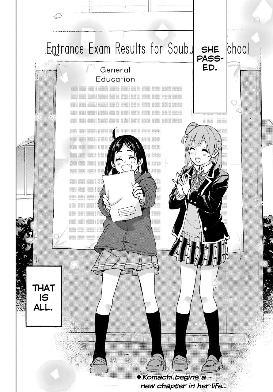 Yahari Ore no Seishun Rabukome wa Machigatte Iru. - Mougenroku Chapter 67 page 32 - Chapter 67