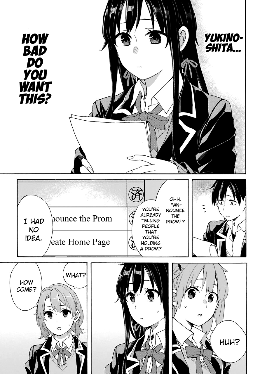 Yahari Ore no Seishun Rabukome wa Machigatte Iru. - Mougenroku Chapter 68 page 30 - Chapter 68