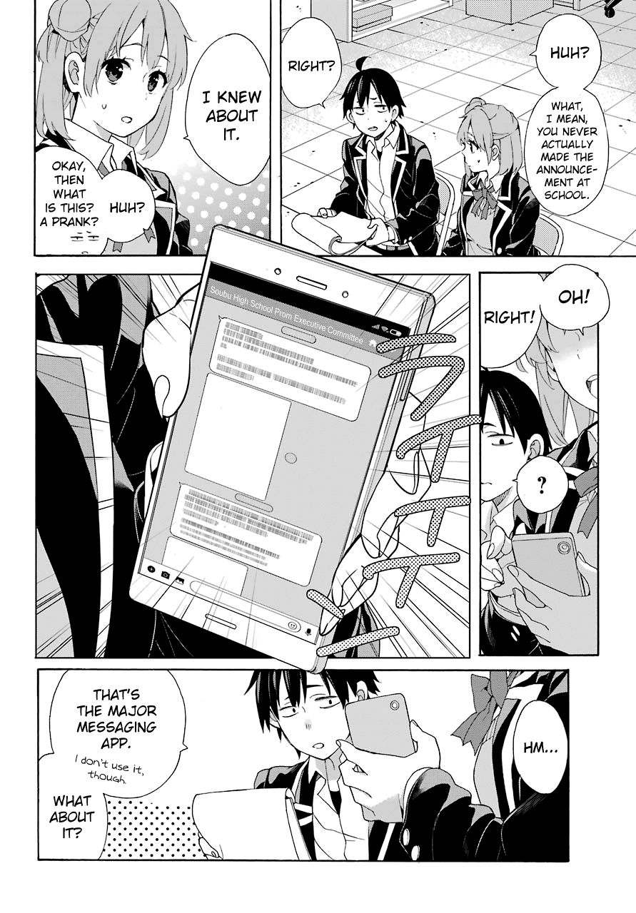 Yahari Ore no Seishun Rabukome wa Machigatte Iru. - Mougenroku Chapter 68 page 31 - Chapter 68