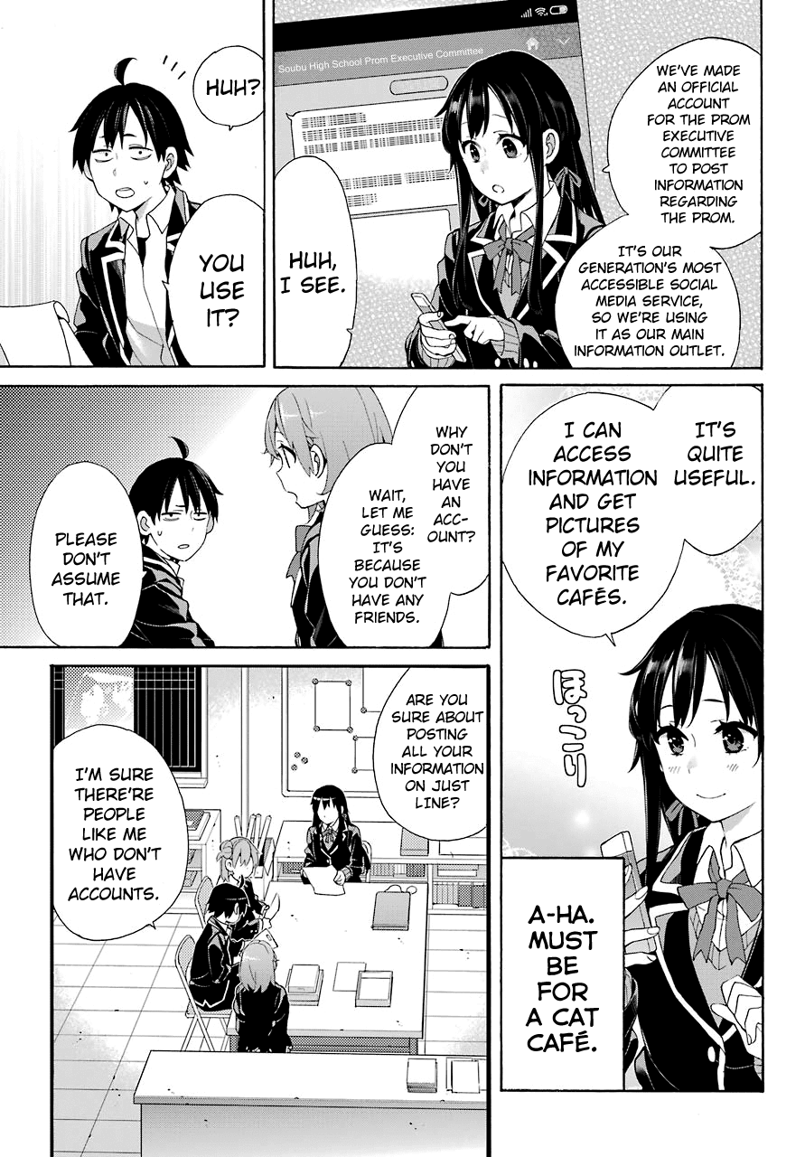 Yahari Ore no Seishun Rabukome wa Machigatte Iru. - Mougenroku Chapter 68 page 32 - Chapter 68