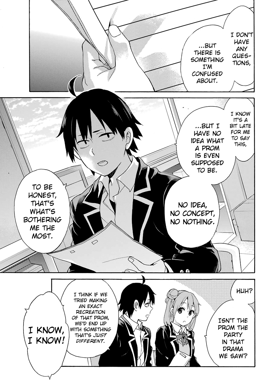 Yahari Ore no Seishun Rabukome wa Machigatte Iru. - Mougenroku Chapter 68 page 34 - Chapter 68