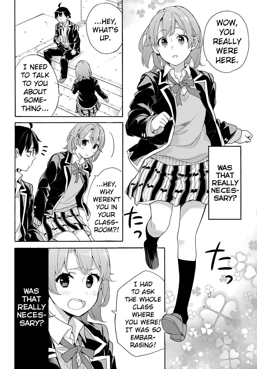 Yahari Ore no Seishun Rabukome wa Machigatte Iru. - Mougenroku Chapter 68 page 8 - Chapter 68