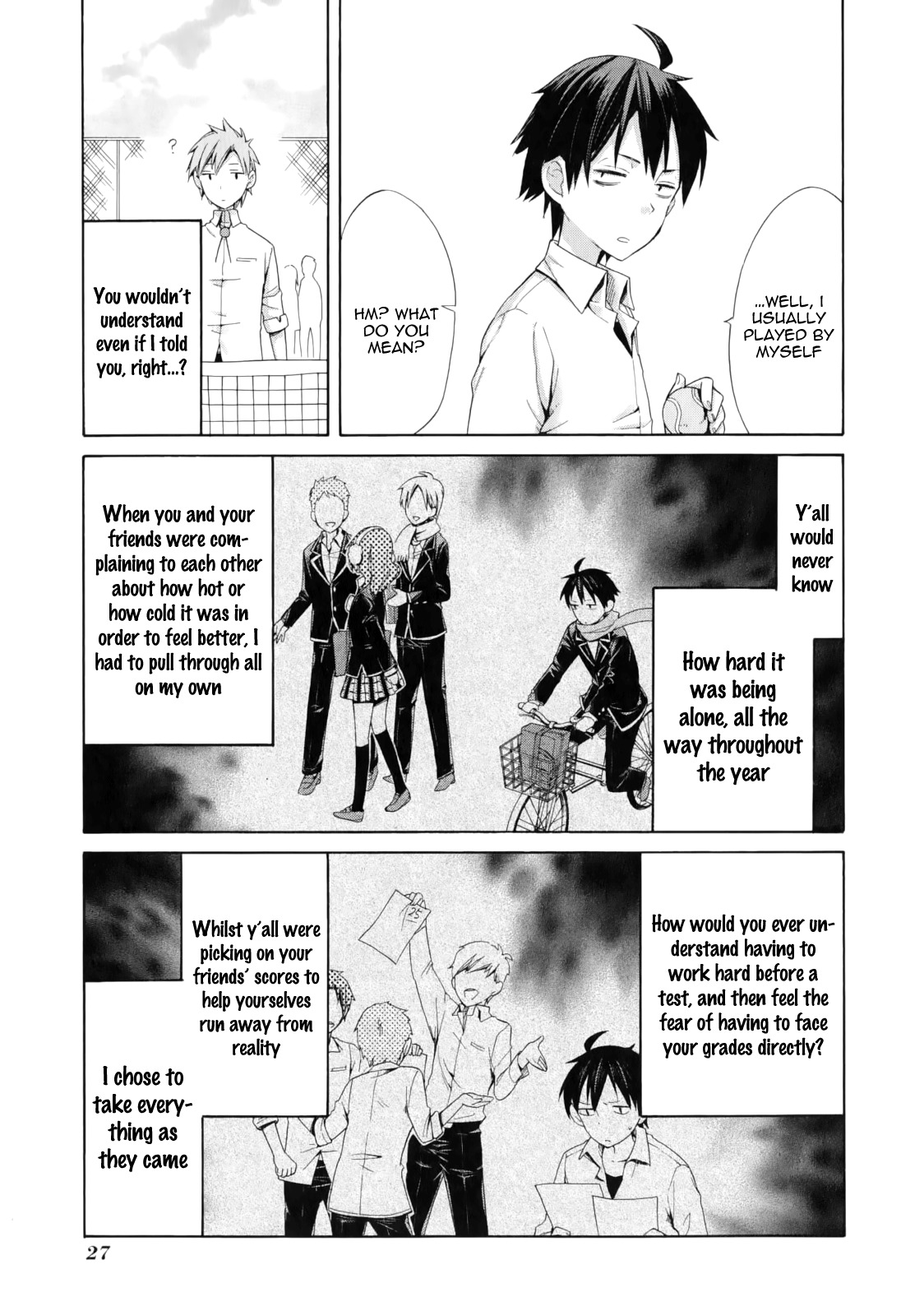 Yahari Ore no Seishun Rabukome wa Machigatte Iru. - Mougenroku Chapter 7 page 27 - Chapter 7