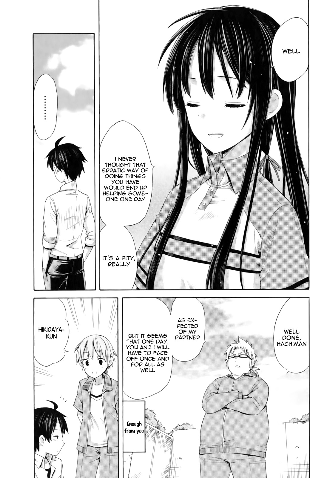 Yahari Ore no Seishun Rabukome wa Machigatte Iru. - Mougenroku Chapter 7 page 35 - Chapter 7