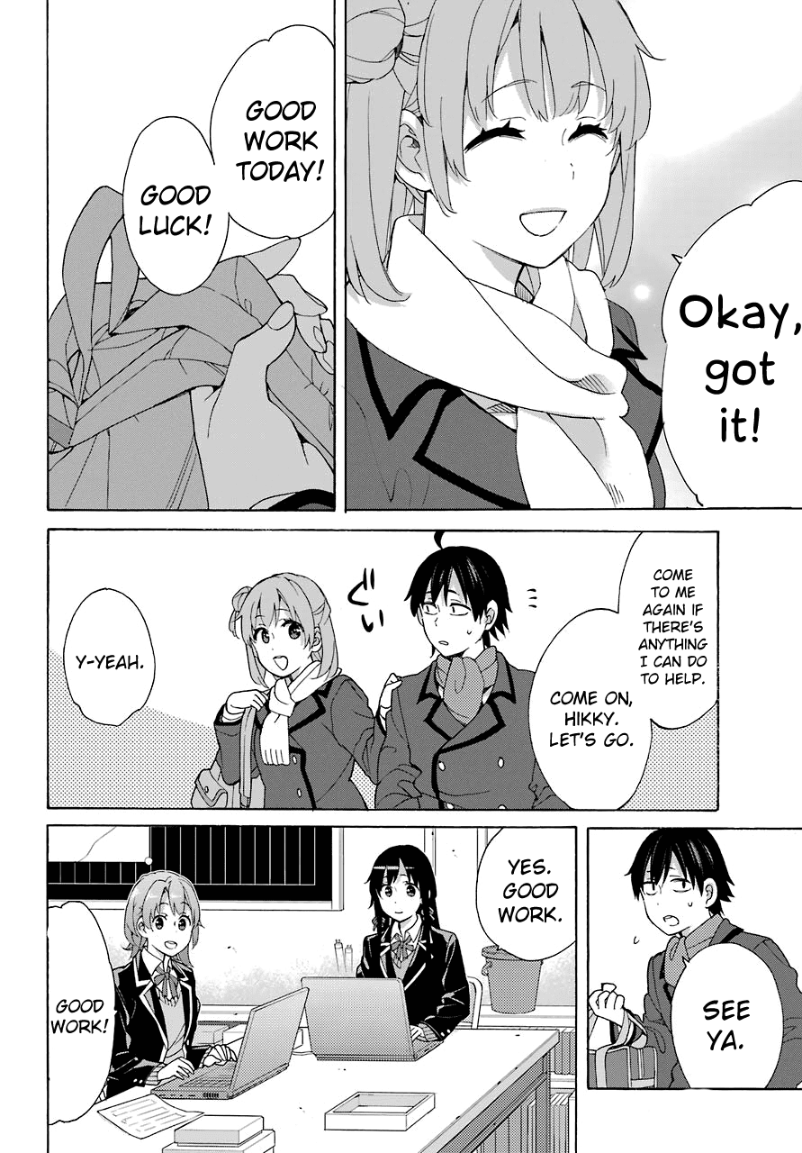 Yahari Ore no Seishun Rabukome wa Machigatte Iru. - Mougenroku Chapter 70 page 24 - Chapter 70