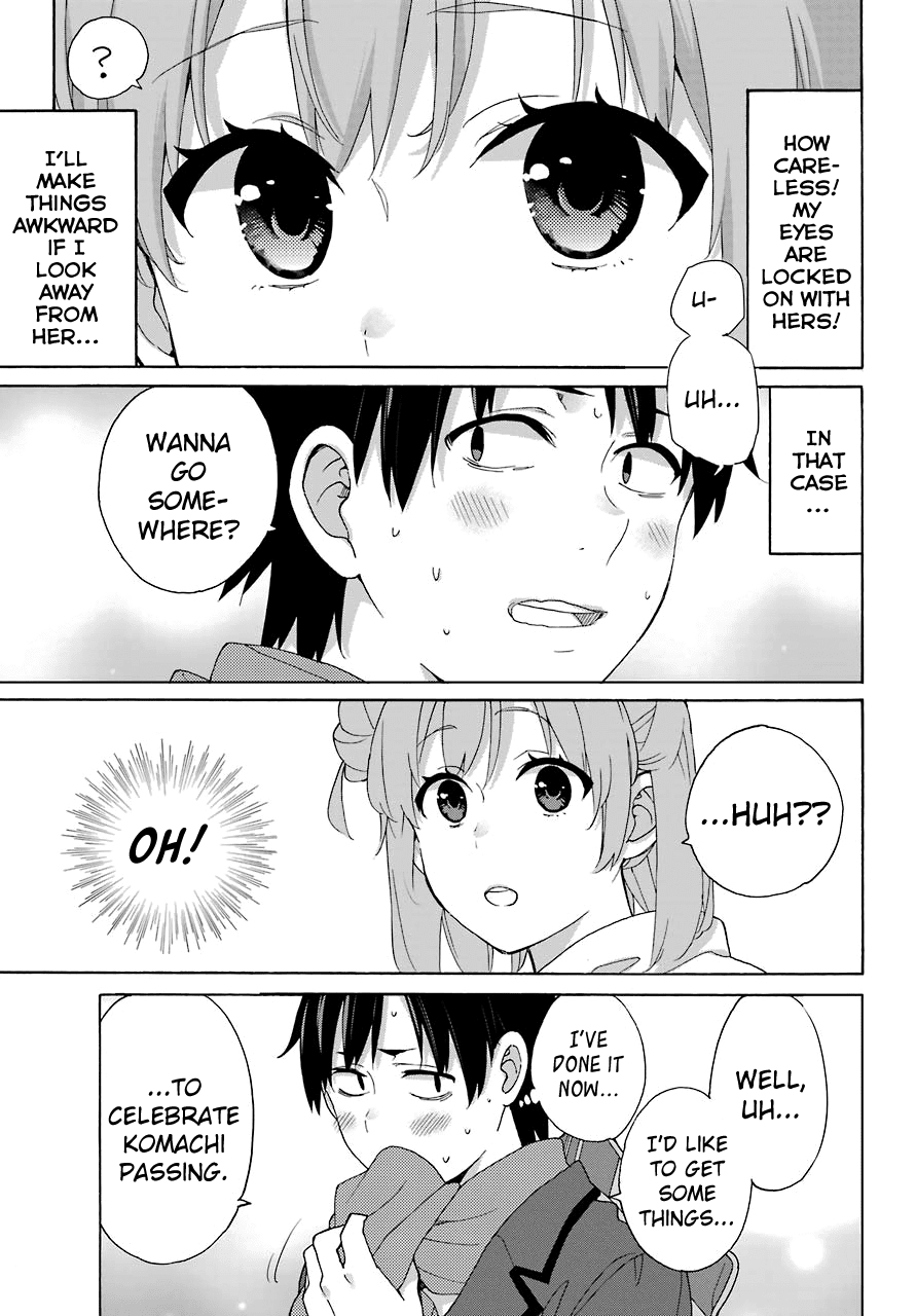 Yahari Ore no Seishun Rabukome wa Machigatte Iru. - Mougenroku Chapter 70 page 27 - Chapter 70